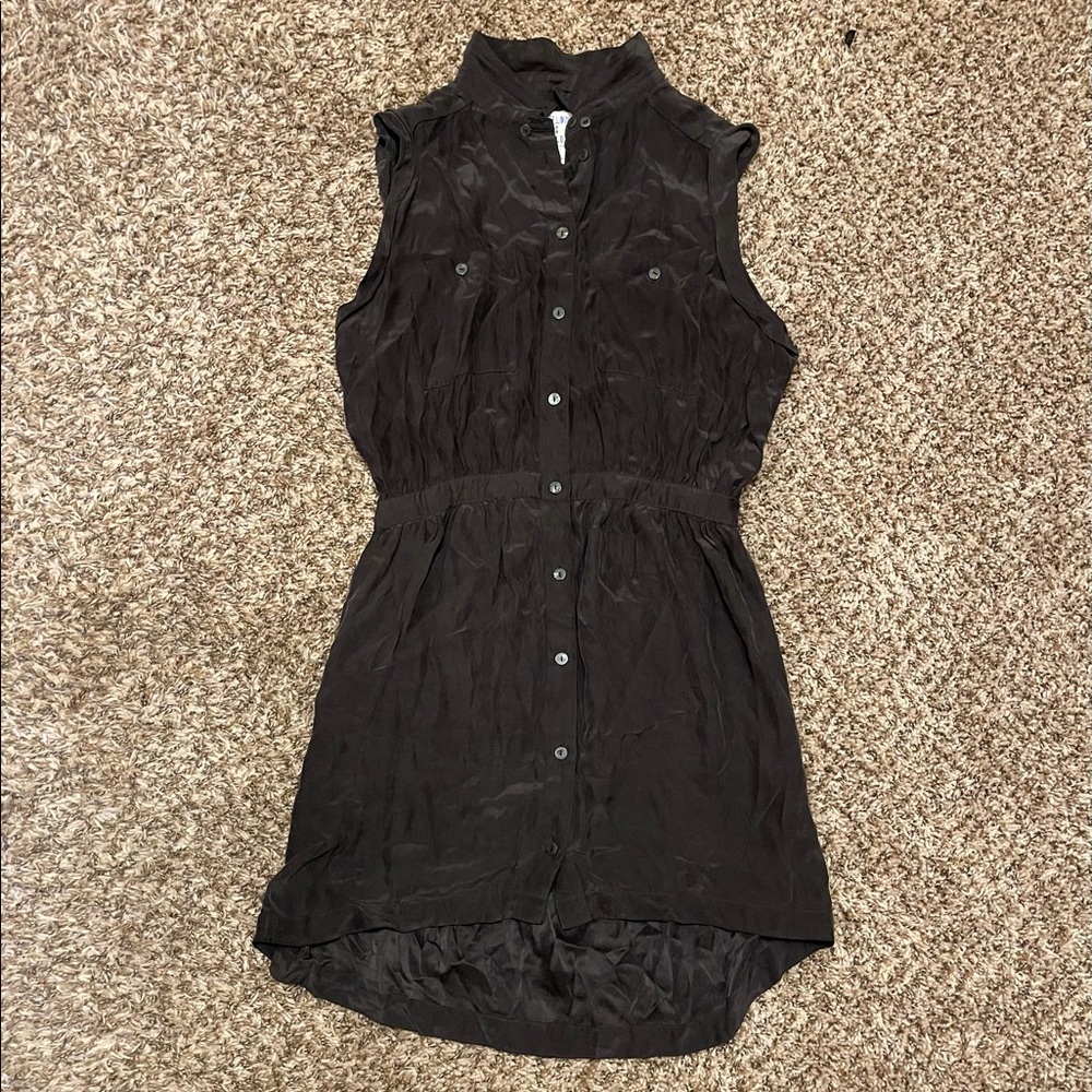 Urban Outfitters soft and silky button up dress